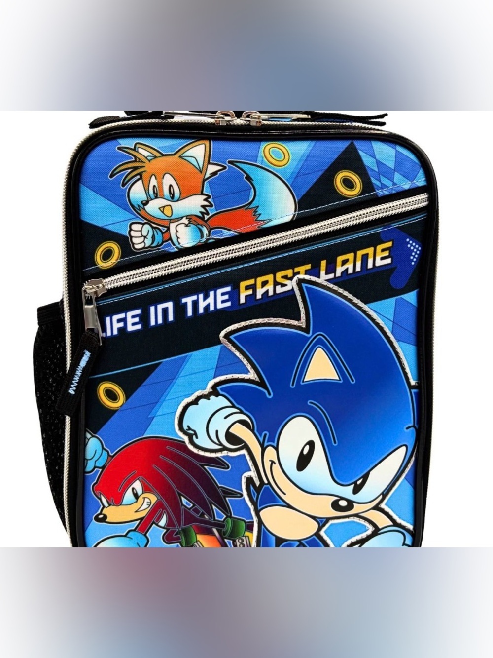 Sonic Fast Line Insulated Lunch Kit with Sonic Characters New